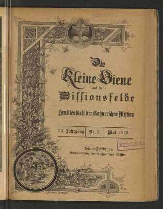 Nr. 5. Mai 1913