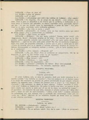 Escena segunda