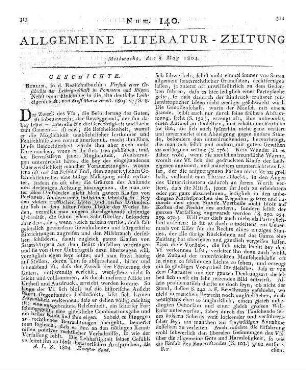 Münscher, W.: Predigten. Zum Besten der Evangelisch-Lutherischen Schule zu Marburg. Marburg: Neue akad. Buchhandlung 1803