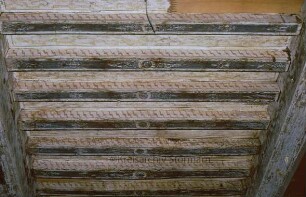 Schloß Reinbek: Stormarnzimmer: Holzdecke