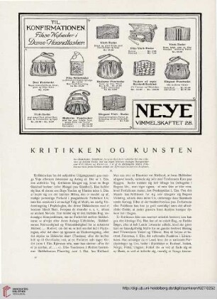 Kritikken og Kunsten