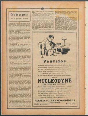 Carta de un gaviero