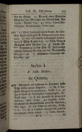 A Libb. Medici.