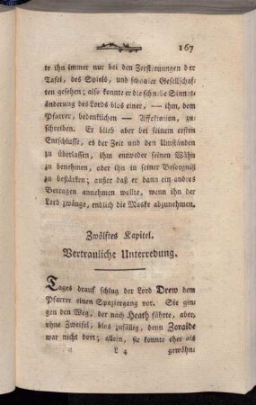 Zwölftes Kapitel. Vertrauliche Unterredung.