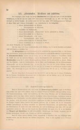 XX. Speditionsgeschäft.