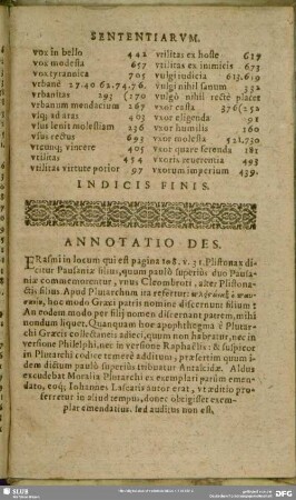 Annotatio Des.