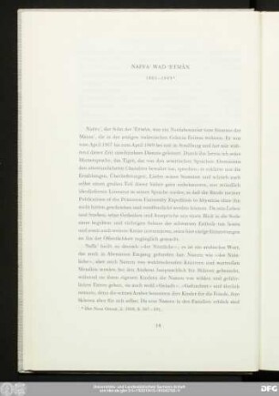 Naffa' Wad 'Etmân 1882-1909
