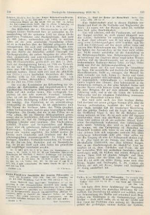 109 [Rezension] Kuno Fischers Geschichte der neueren Philosophie im Urteil der Jahrzehnte 1852-1924
