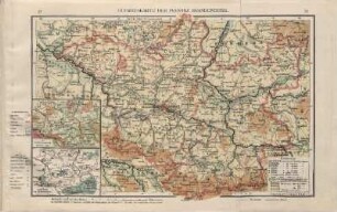 Heimatkarte der Provinz Brandenburg, Bodenbenutzung, Industrien und Bodenschätze