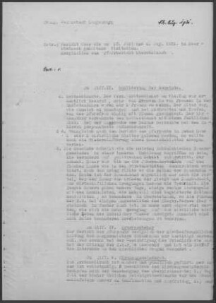 Obersteinach: Visitationsbericht mit Pfarrbericht 1931