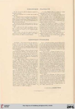 Chronique française