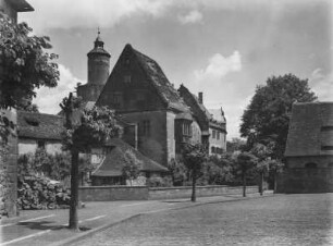 Deutschland. Büdingen. Blick zum Schloss