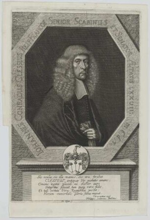 Bildnis des Iohannes Conradus Clessius
