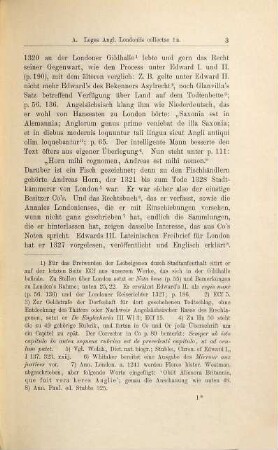 Über die Leges Anglorum saeculo XIII. ineunte Londoniis collectae