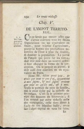 §. 1. De l´impot territorial en général.