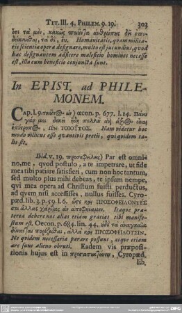 In Epist. ad Philemonem