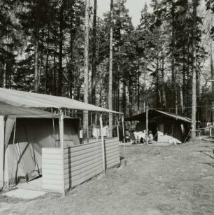 Zeltlager der FDJ an der Talsperre Kriebstein