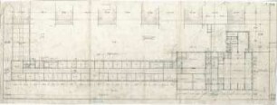 Fischer, Theodor; München - Freimann; Ledigenheim - Grundriss