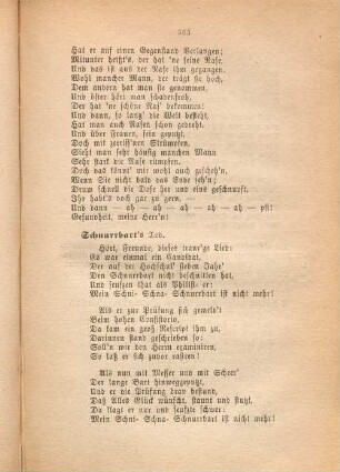 Schnurrbart's Tod.