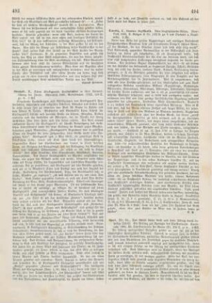 493-494 [Rezension] Bärthold, A., Sören Kierkegaards Persönlichkeit