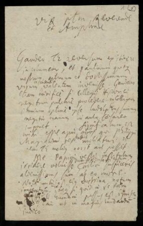 Brief von Gottfried Wilhelm Leibniz an Friedrich Lucae