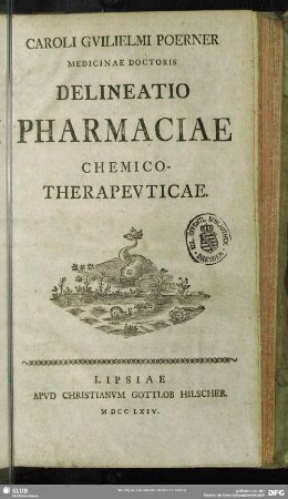 Delineatio Pharmaciae Chemico-Therapeuticae