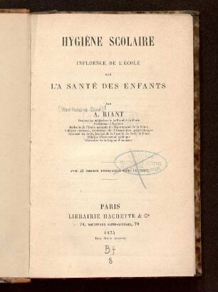 Hygiène scolaire : influence de l'école sur la santé des enfants