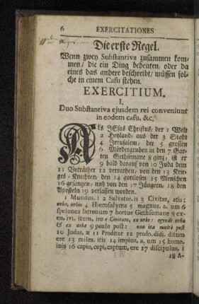Die erste Regel. [bis Die vier und zwantzigste Regel.]