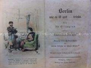 Satirische Schrift über das Berliner Alltagsleben