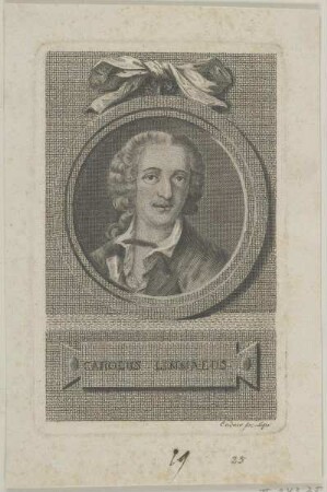 Bildnis des Carolus Linnaeus