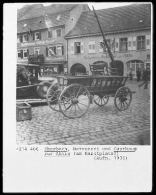 Metzgerei und Gasthaus zur Aktie
