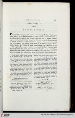 Prima navata delle Grotte Vecchie