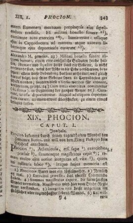XIX. Phocion.