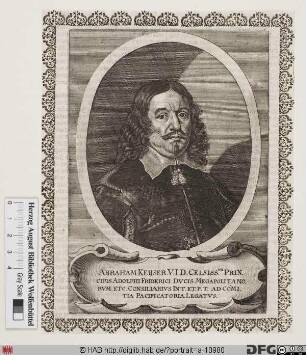 Bildnis Abraham Keyser (Kayser)