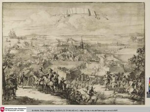 Belagerung von Christianstadt durch Christian V. von Dänemark 1676 [Capture of Christianstadt by Christian V]