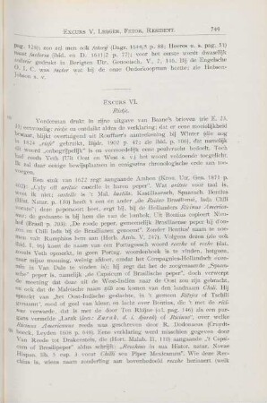 Excurs VI. Ristje