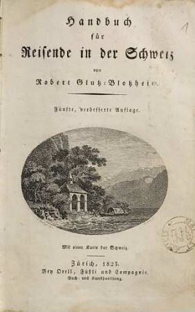 Handbuch für Reisende in der Schweiz