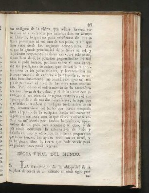 Epoca final del mundo