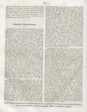 552 Kirchliche Mittheilungen