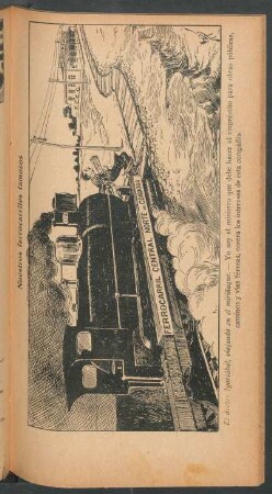 Nuestros ferrocarriles famosos - [Caricatura]