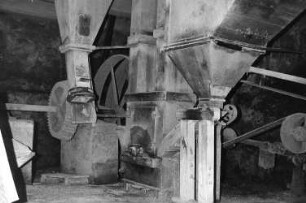 Wilsdruff-Herzogswalde. Dorfmühle, im Mühlenkeller