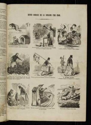 Revue comique de la semaine par Cham