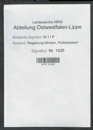 Beschlagnahme und Einziehung staatsfeindlichen Vermögens, ausgenommen "Volkswacht" und "Weserwarte", Band 5