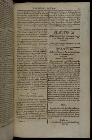 Quæstio XI. - Quæstio XII.