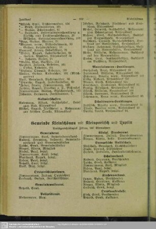 Gemeinde Kleinschönau mit Kleinporitsch und Luptin