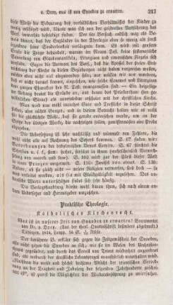Praktische Theologie