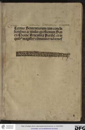 Sententiarum libri IV (cum conclusionibus Henrici de Gorichem et problematibus S. Thomae articulisque Parisiensibus)