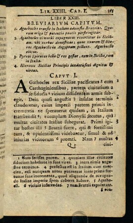 365-373, Liber XXIII. Breviarivm Capitvm