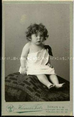 Bild eines Kleinkindes, Carte de Visite