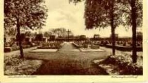 Der Ehrenfriedhof in Wilhelmshaven